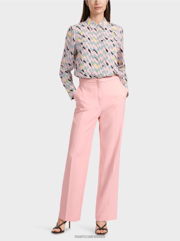 Marc Cain Riietus laia säärega kortspüksid wukari J8DT584 pehme puuderroosa