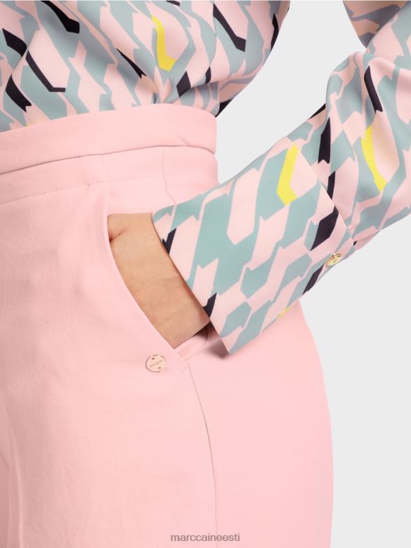 Marc Cain Riietus laia säärega kortspüksid wukari J8DT584 pehme puuderroosa