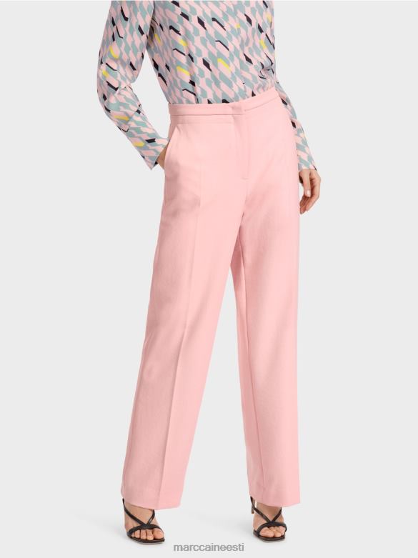 Marc Cain Riietus laia säärega kortspüksid wukari J8DT584 pehme puuderroosa