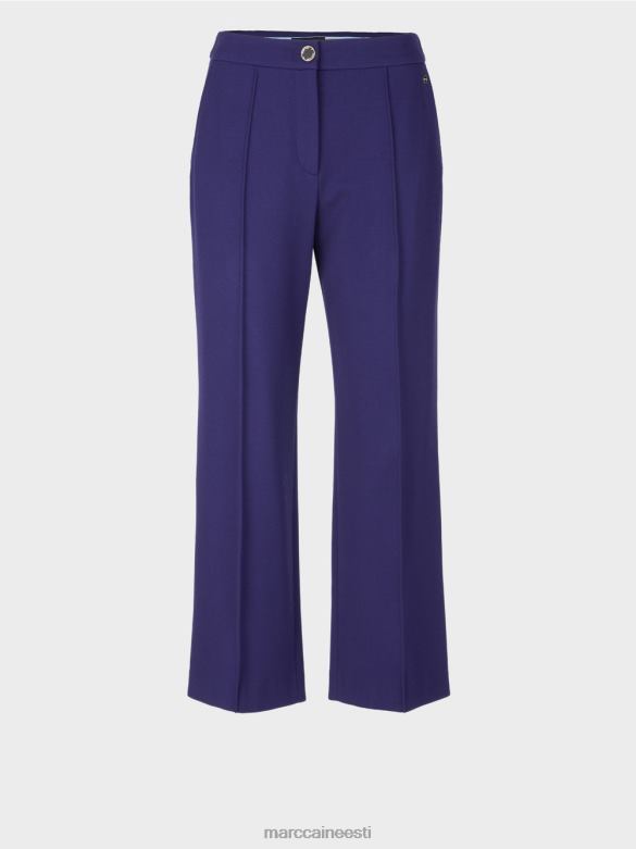 Marc Cain Riietus laia säärega püksid J8DT731 kuninglik lilla