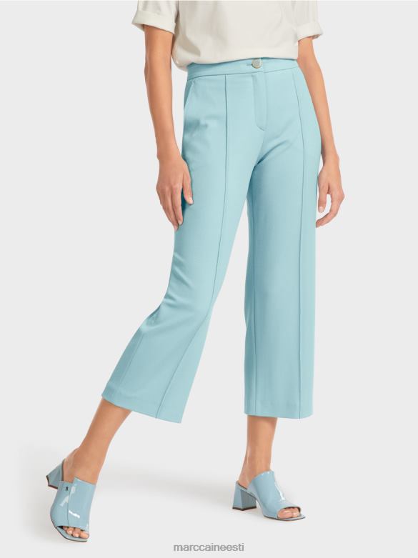 Marc Cain Riietus laia säärega püksid J8DT733 atmosfääri sinine