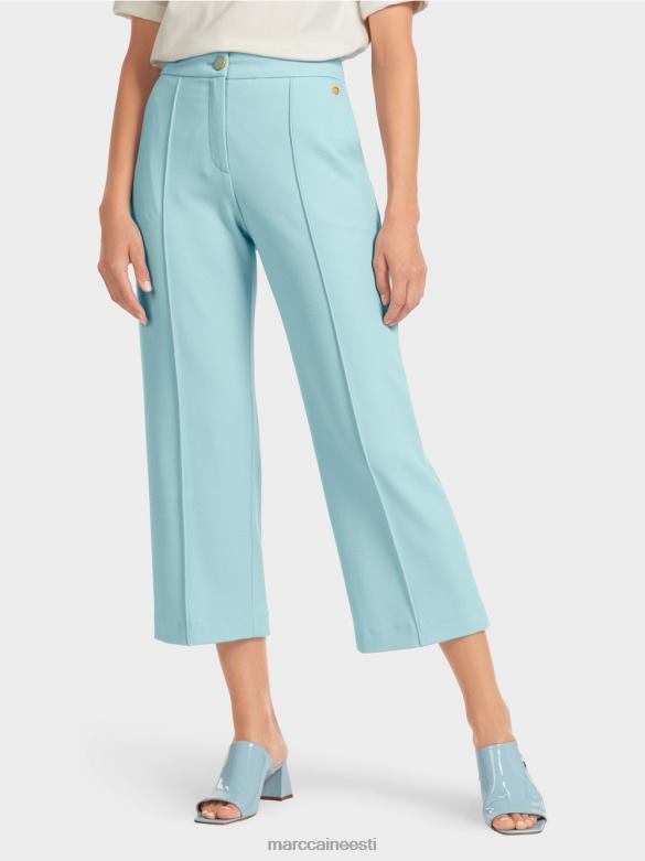 Marc Cain Riietus laia säärega püksid J8DT733 atmosfääri sinine
