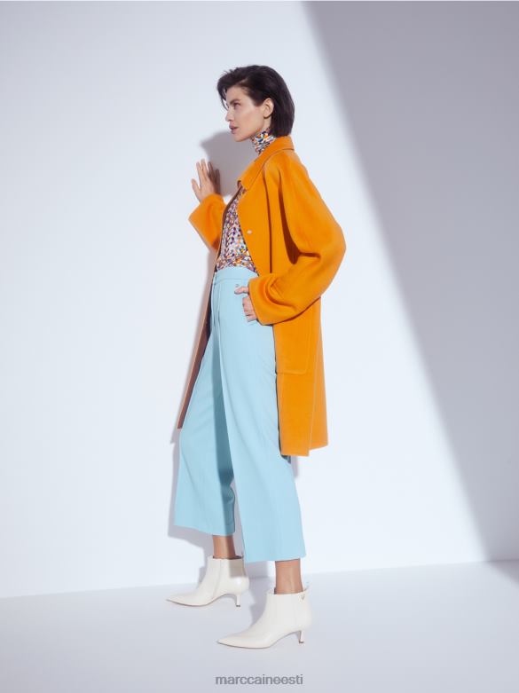 Marc Cain Riietus laia säärega püksid J8DT733 atmosfääri sinine