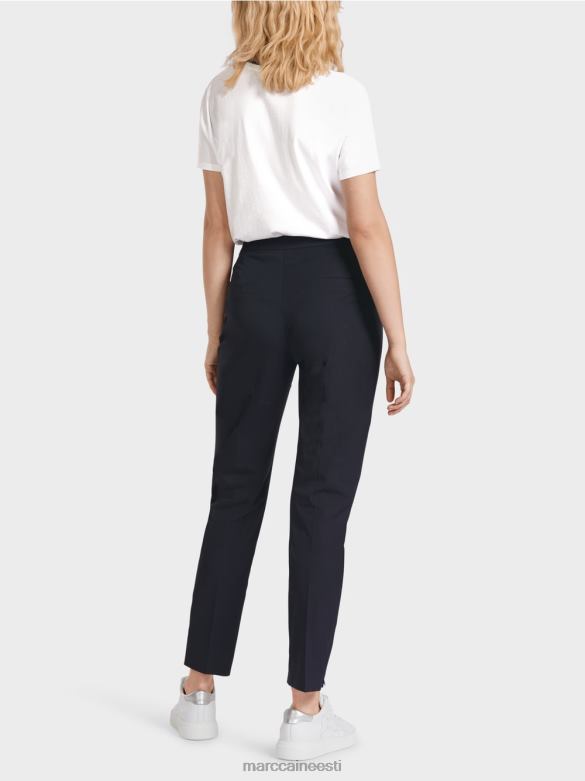 Marc Cain Riietus püksid allääres lukuga J8DT597 kesköösinine