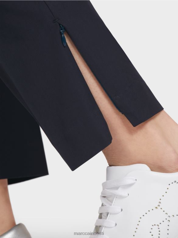 Marc Cain Riietus püksid allääres lukuga J8DT597 kesköösinine