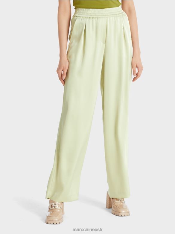 Marc Cain Riietus plisseeritud esiosaga püksid J8DT690 pehme hingeõhk