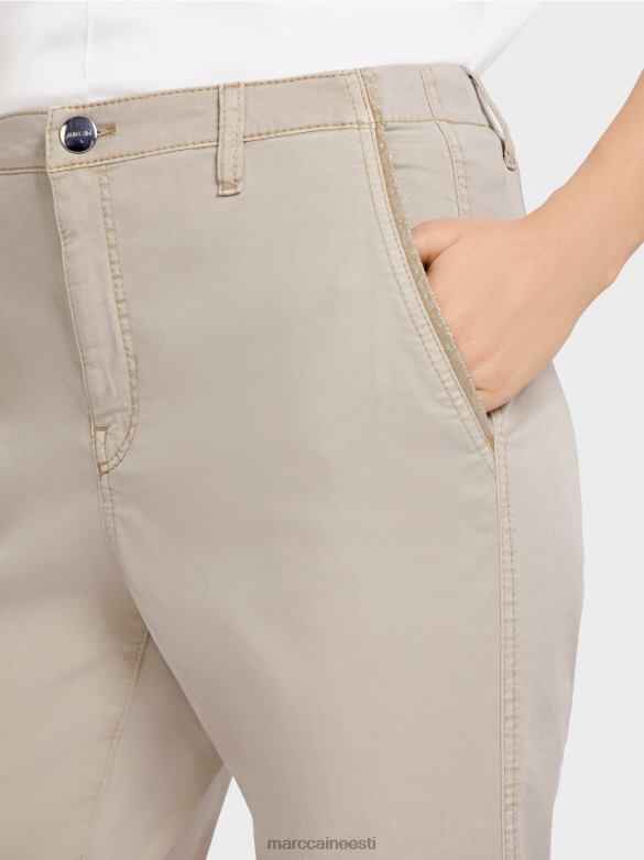 Marc Cain Riietus radom \"koos ümbermõtlema\" püksid J8DT644 lihtsalt taupe