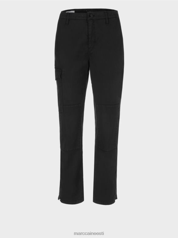 Marc Cain Riietus radom \"koos ümbermõtlema\" püksid J8DT648 must