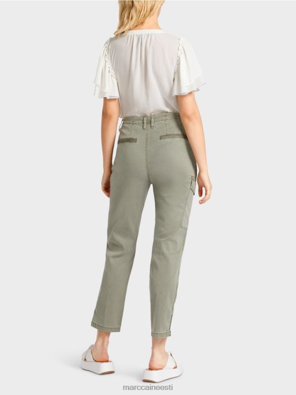 Marc Cain Riietus radom \"koos ümbermõtlema\" püksid J8DT655 sügav džungel