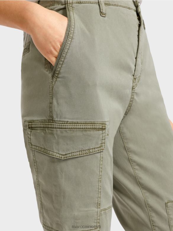 Marc Cain Riietus radom \"koos ümbermõtlema\" püksid J8DT655 sügav džungel