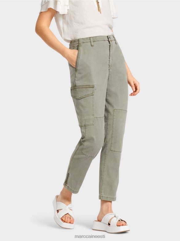 Marc Cain Riietus radom \"koos ümbermõtlema\" püksid J8DT655 sügav džungel