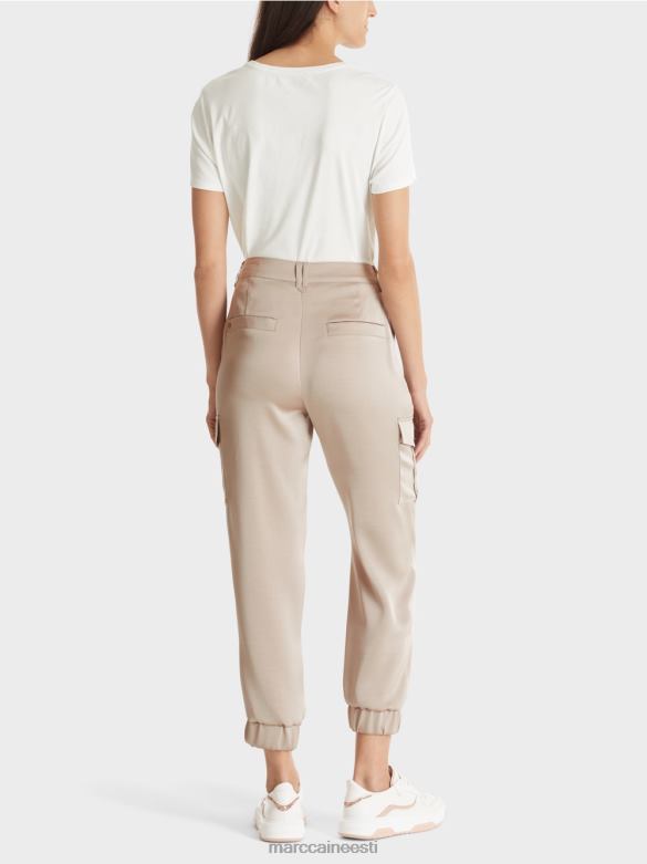 Marc Cain Riietus ratturi \"koos ümbermõtlemise\" püksid J8DT573 soe kivi