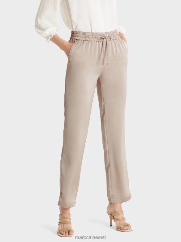 Marc Cain Riietus roanne \"koos ümbermõtlemise\" püksid J8DT566 soe kivi