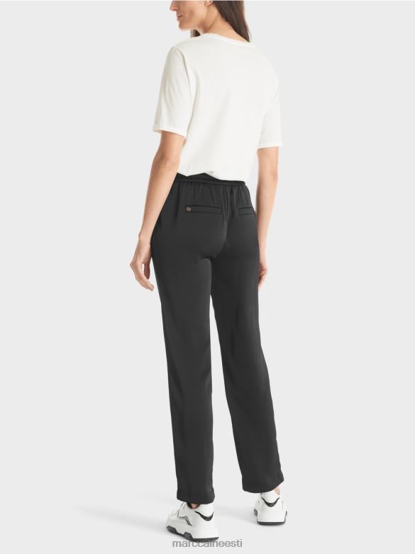 Marc Cain Riietus roanne \"koos ümbermõtlemise\" püksid J8DT568 must