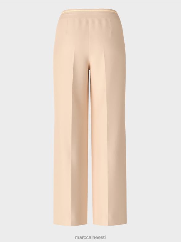 Marc Cain Riietus sirge säärega püksid welby J8DT551 tume kreem