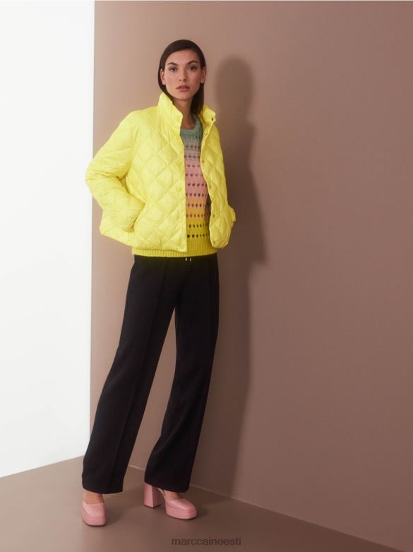 Marc Cain Riietus sirge säärega püksid welby J8DT588 must