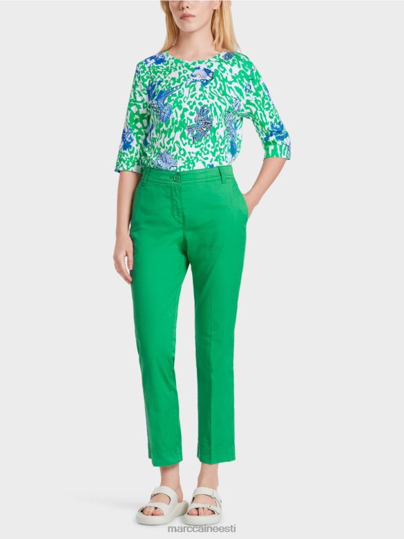 Marc Cain Riietus sportlikud \"rethink together\" püksid J8DT601 särav basiiliku leht