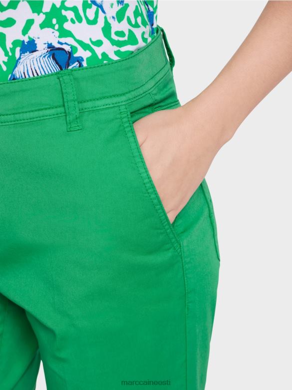 Marc Cain Riietus sportlikud \"rethink together\" püksid J8DT601 särav basiiliku leht