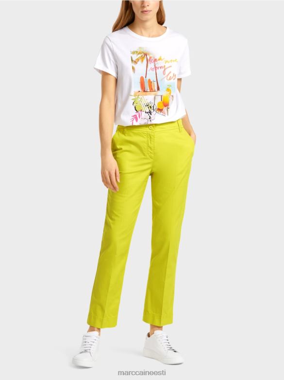 Marc Cain Riietus sportlikud "rethink together" püksid J8DT620 kerge limeaad