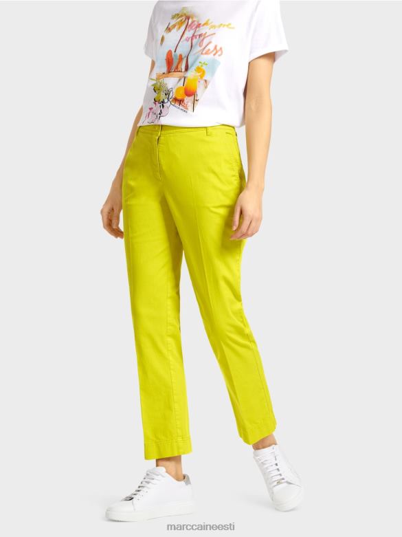 Marc Cain Riietus sportlikud \"rethink together\" püksid J8DT620 kerge limeaad