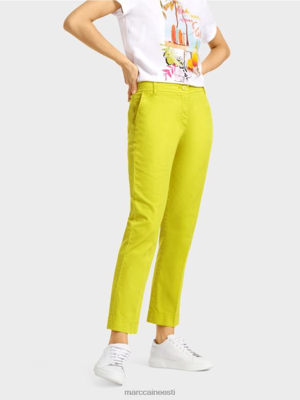 Marc Cain Riietus sportlikud \"rethink together\" püksid J8DT620 kerge limeaad