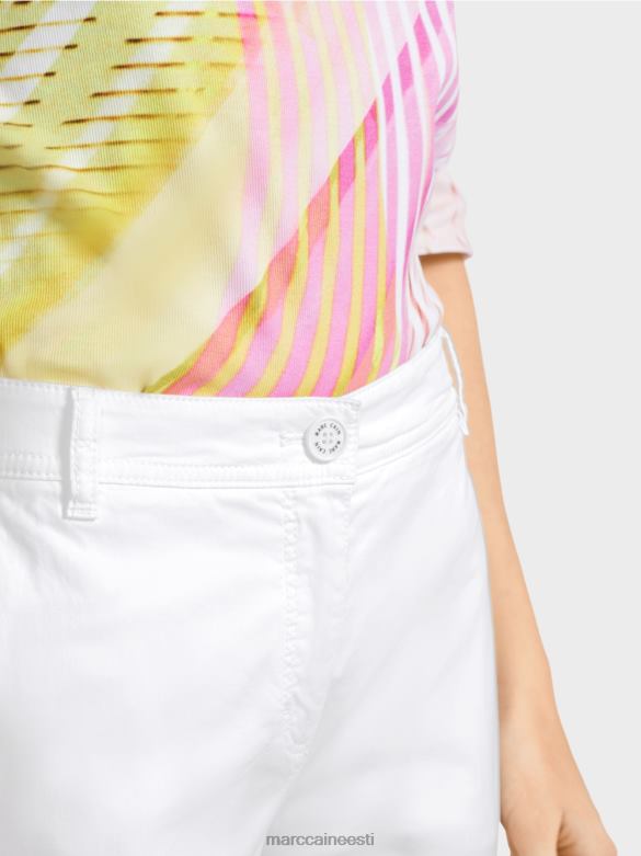Marc Cain Riietus sportlikud \"rethink together\" püksid J8DT623 valge