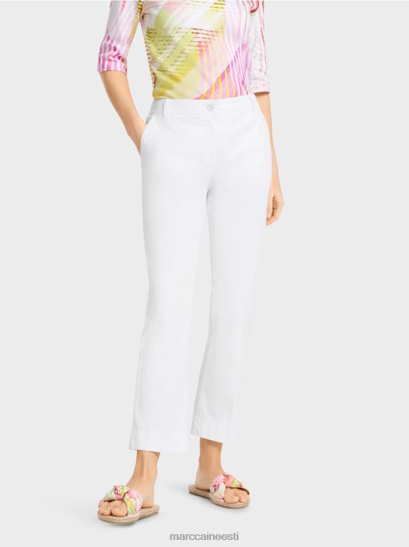 Marc Cain Riietus sportlikud \"rethink together\" püksid J8DT623 valge