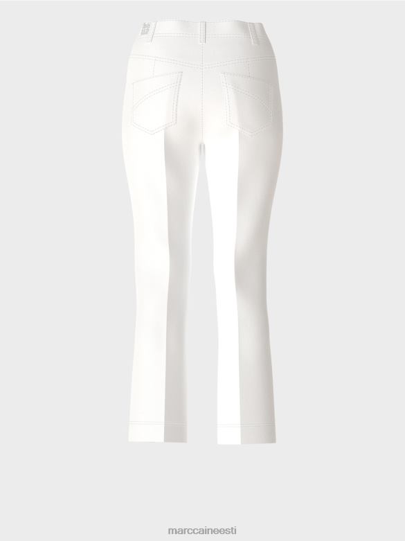 Marc Cain Riietus sportlikud \"rethink together\" püksid J8DT623 valge