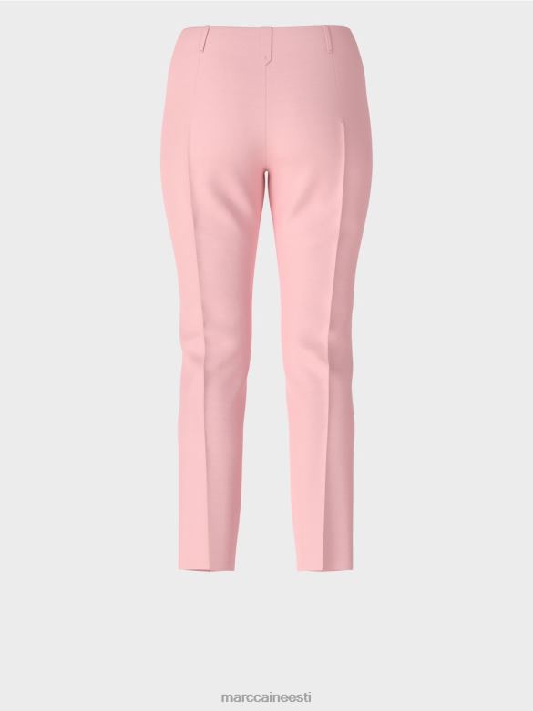 Marc Cain Riietus tavalise vöökohaga venituspüksid sydney J8DT582 pehme puuderroosa