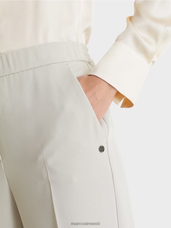 Marc Cain Riietus washingtoni laia säärega püksid J8DT575 soe kivi