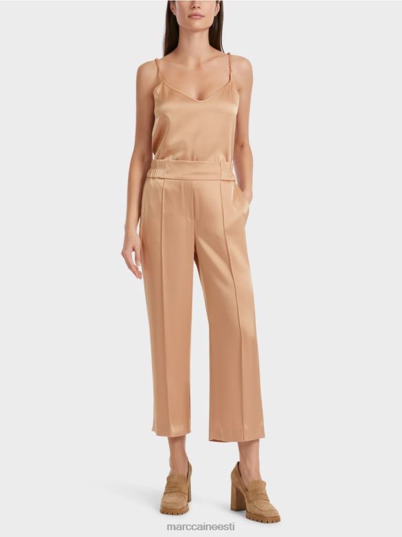 Marc Cain Riietus washingtoni midi pikkused laia säärega püksid J8DT546 särav iiris