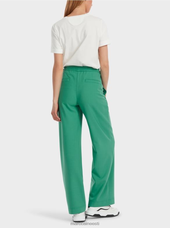 Marc Cain Riietus welby laia säärega püksid koos nööriga piha J8DT525 emailiga