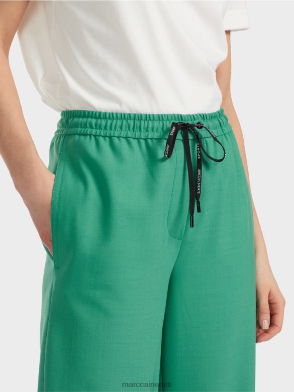 Marc Cain Riietus welby laia säärega püksid koos nööriga piha J8DT525 emailiga