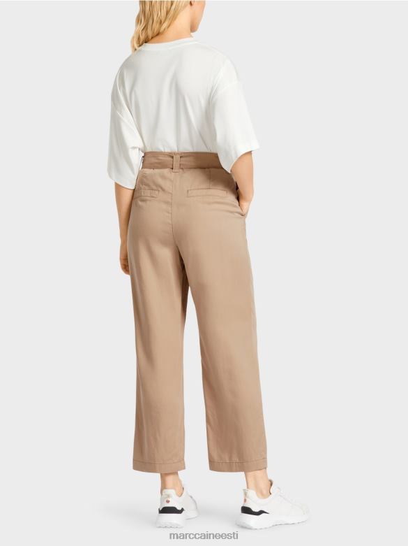 Marc Cain Riietus welleri \"koos ümbermõtlema\" püksid J8DT680 sügav liiv