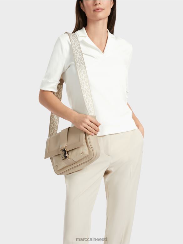 Marc Cain Riietus 3/4 varrukatega t-särk J8DT1300 määrdunudvalge