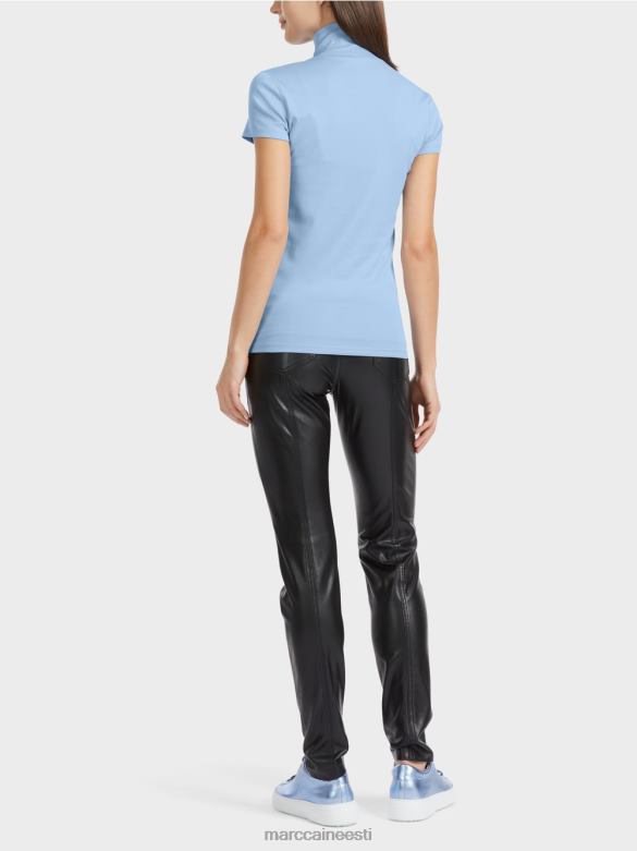 Marc Cain Riietus kõrge kaelusega t-särk J8DT1334 tume suvetaevas