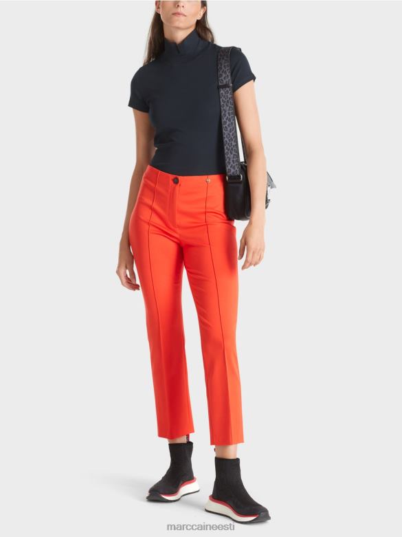 Marc Cain Riietus kõrge kaelusega t-särk J8DT1346 kesköösinine