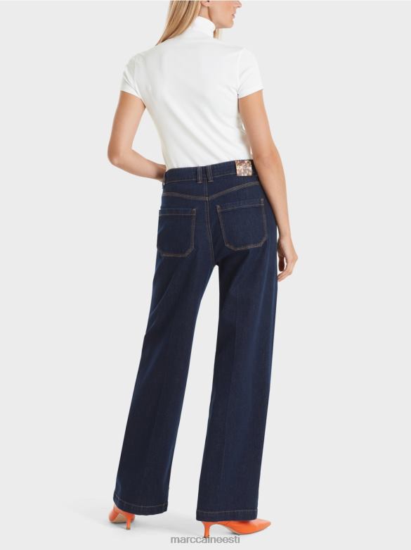 Marc Cain Riietus kõrge kaelusega t-särk J8DT1351 valge