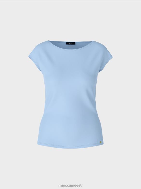 Marc Cain Riietus keha kallutav t-särk J8DT1337 tume suvetaevas
