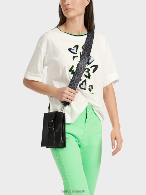 Marc Cain Riietus \"koos ümber mõtlema\" t-särk J8DT1294 määrdunudvalge