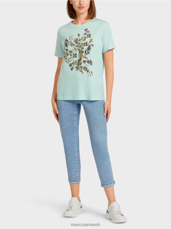 Marc Cain Riietus "koos ümbermõtlema" top J8DT1428 pehme katuseaken