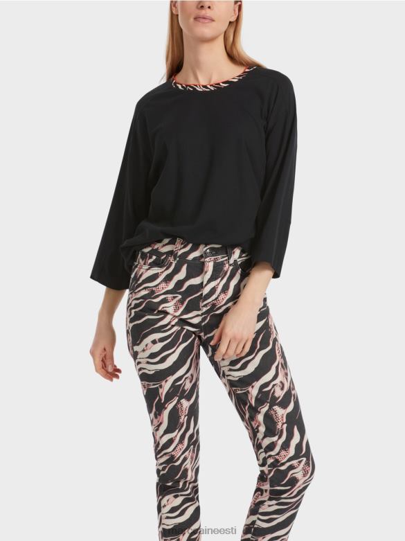 Marc Cain Riietus lai \"koos ümbermõtlemise\" särk J8DT1258 must