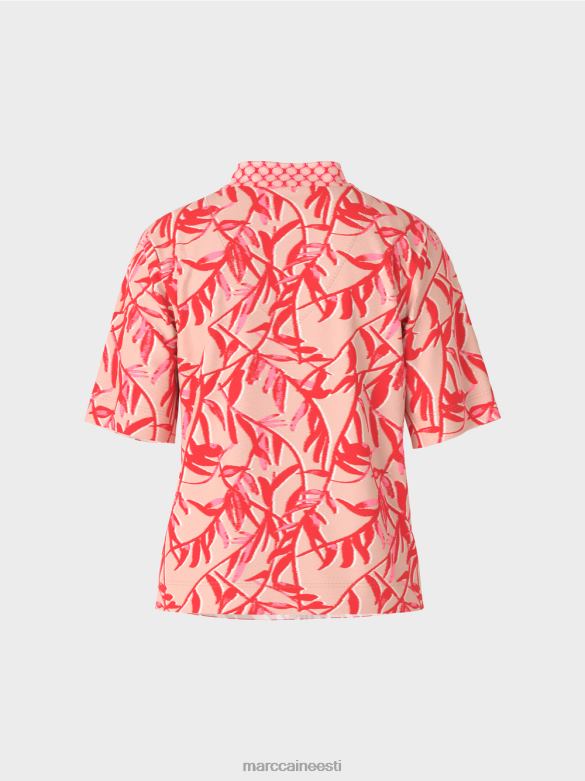 Marc Cain Riietus mustriga polosärk J8DT1421 särav päevitus