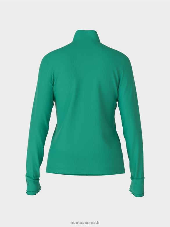 Marc Cain Riietus pikkade varrukatega püstkraega särk J8DT1237 emailiga