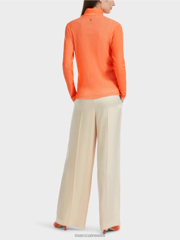 Marc Cain Riietus soonikuga t-särk J8DT1279 särav korall