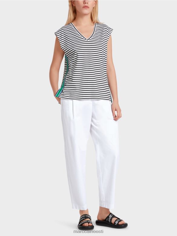 Marc Cain Riietus vabaaja triibuline särk J8DT1357 triip