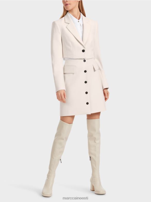 Marc Cain Riietus miniseelik nööpidega J8DT459 suitsu