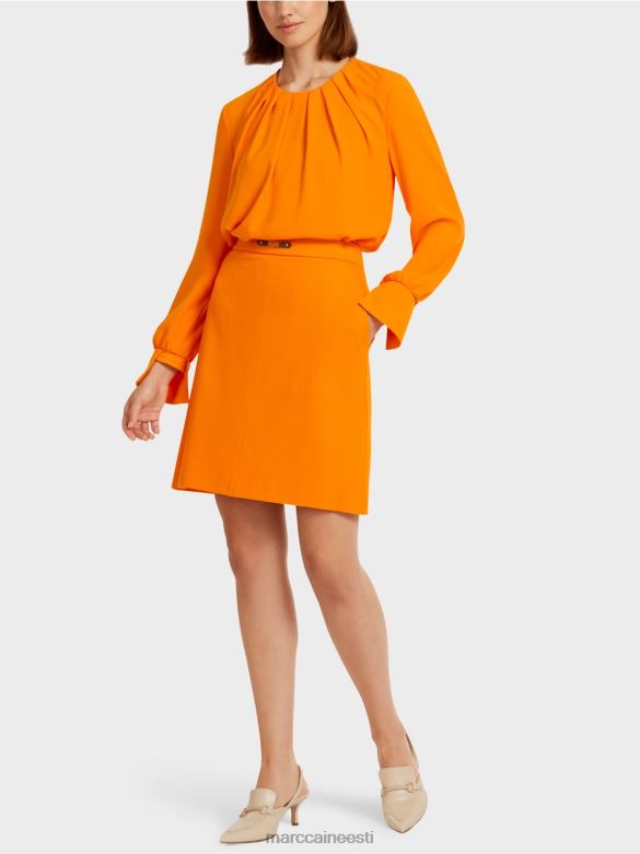 Marc Cain Riietus sale seelik dekoratiivse mc ketiga J8DT512 selge oranž