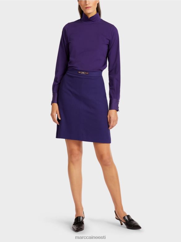 Marc Cain Riietus sale seelik dekoratiivse mc ketiga J8DT514 kuninglik lilla