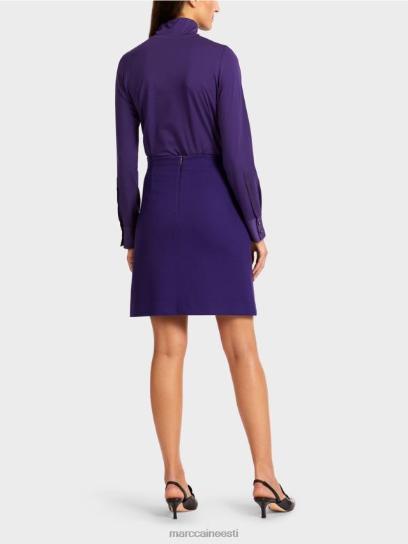 Marc Cain Riietus sale seelik dekoratiivse mc ketiga J8DT514 kuninglik lilla